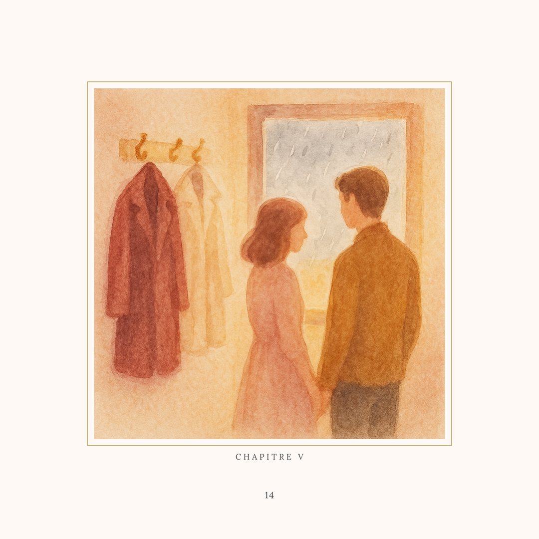 Illustration aquarelle chapitre V