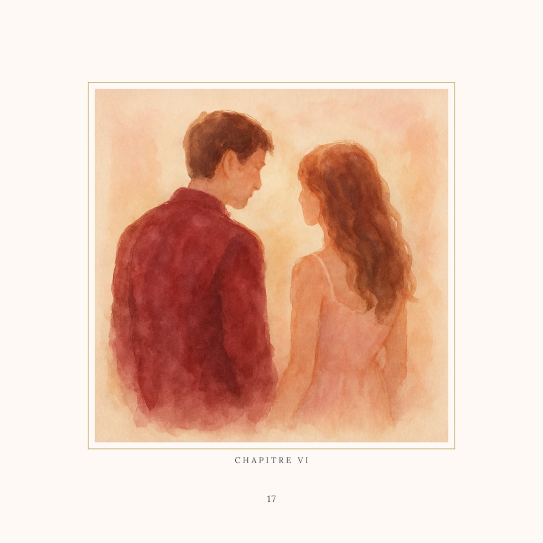 Illustration aquarelle chapitre VI